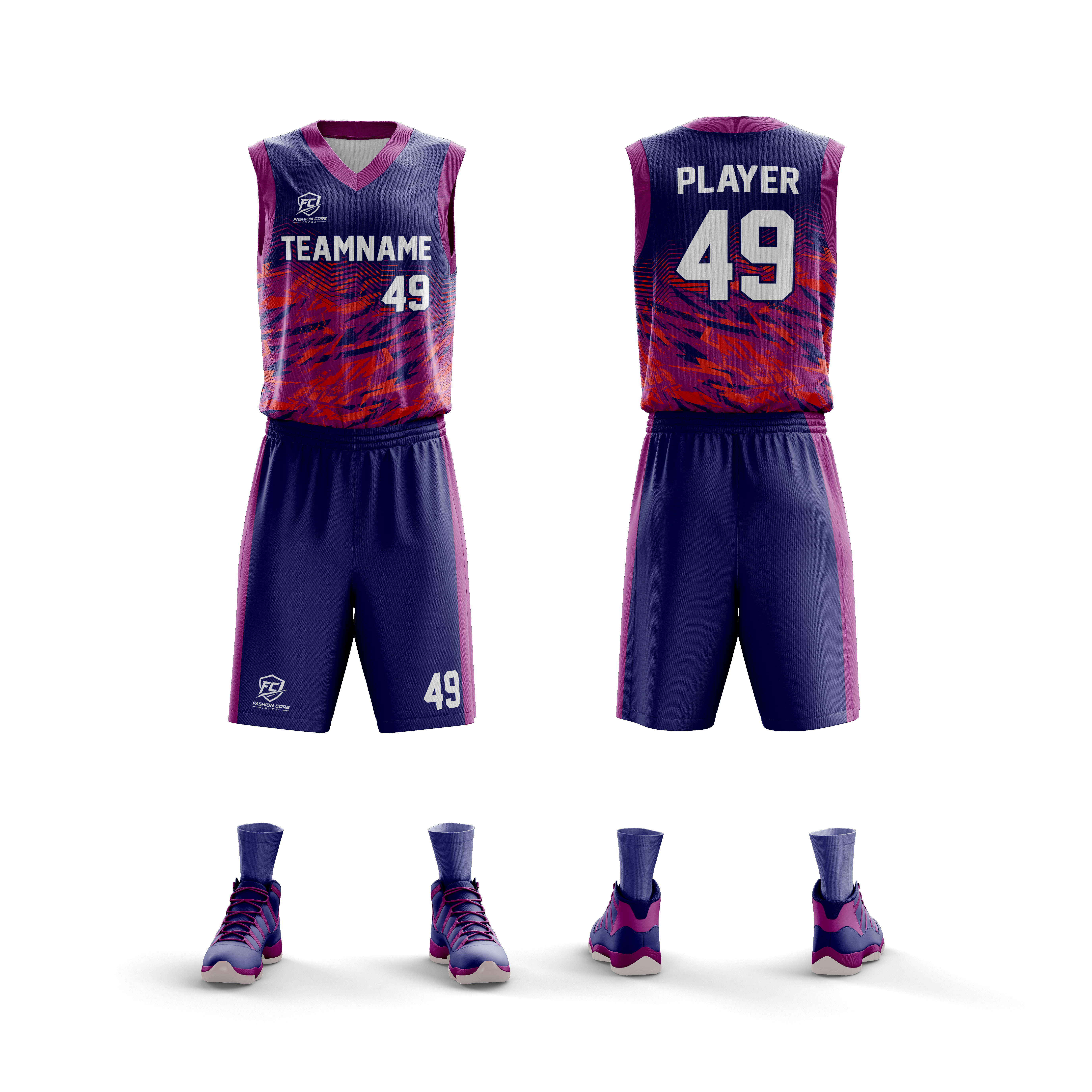 Basketball Uniforms (Design #3)