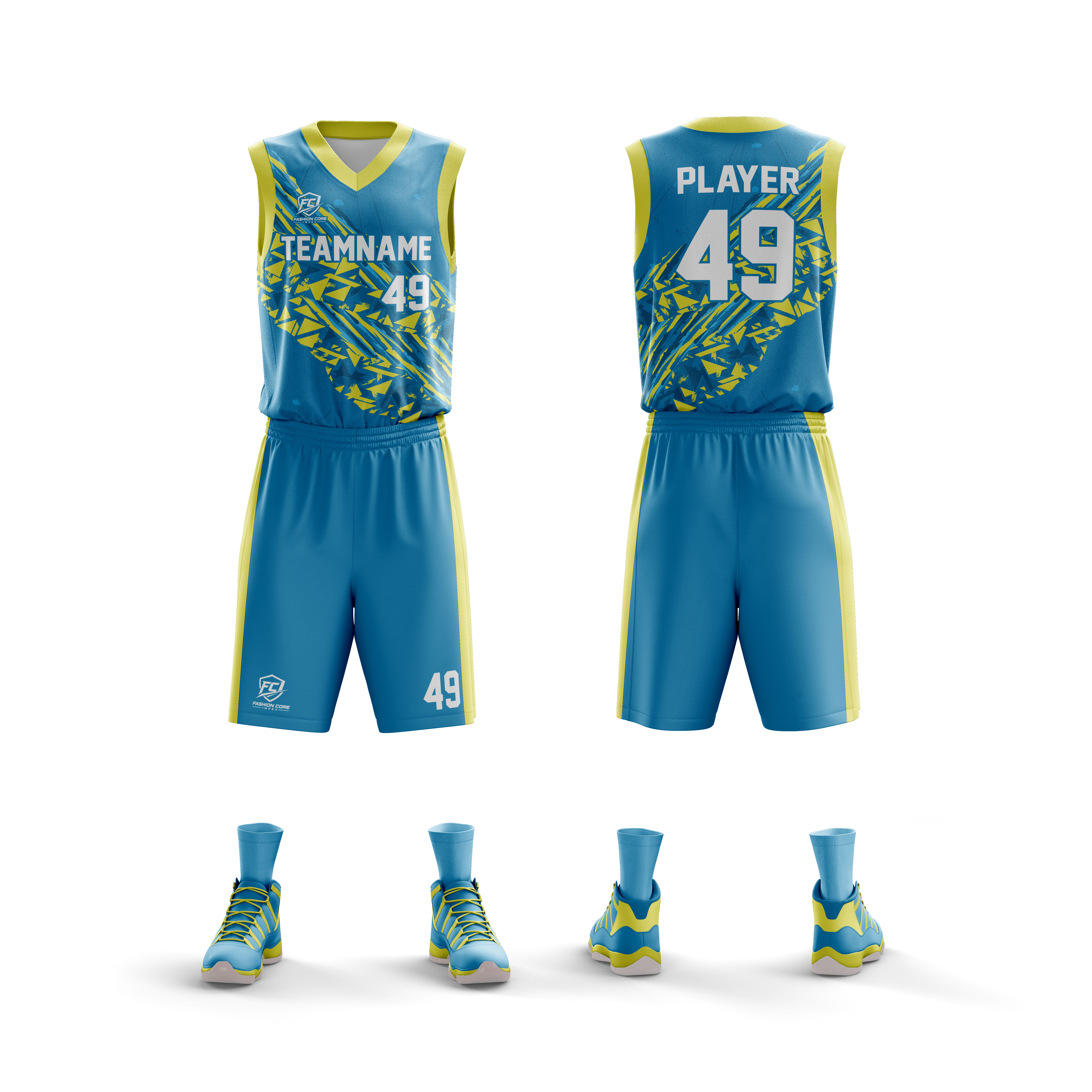 Basketball Uniforms (Design #4)