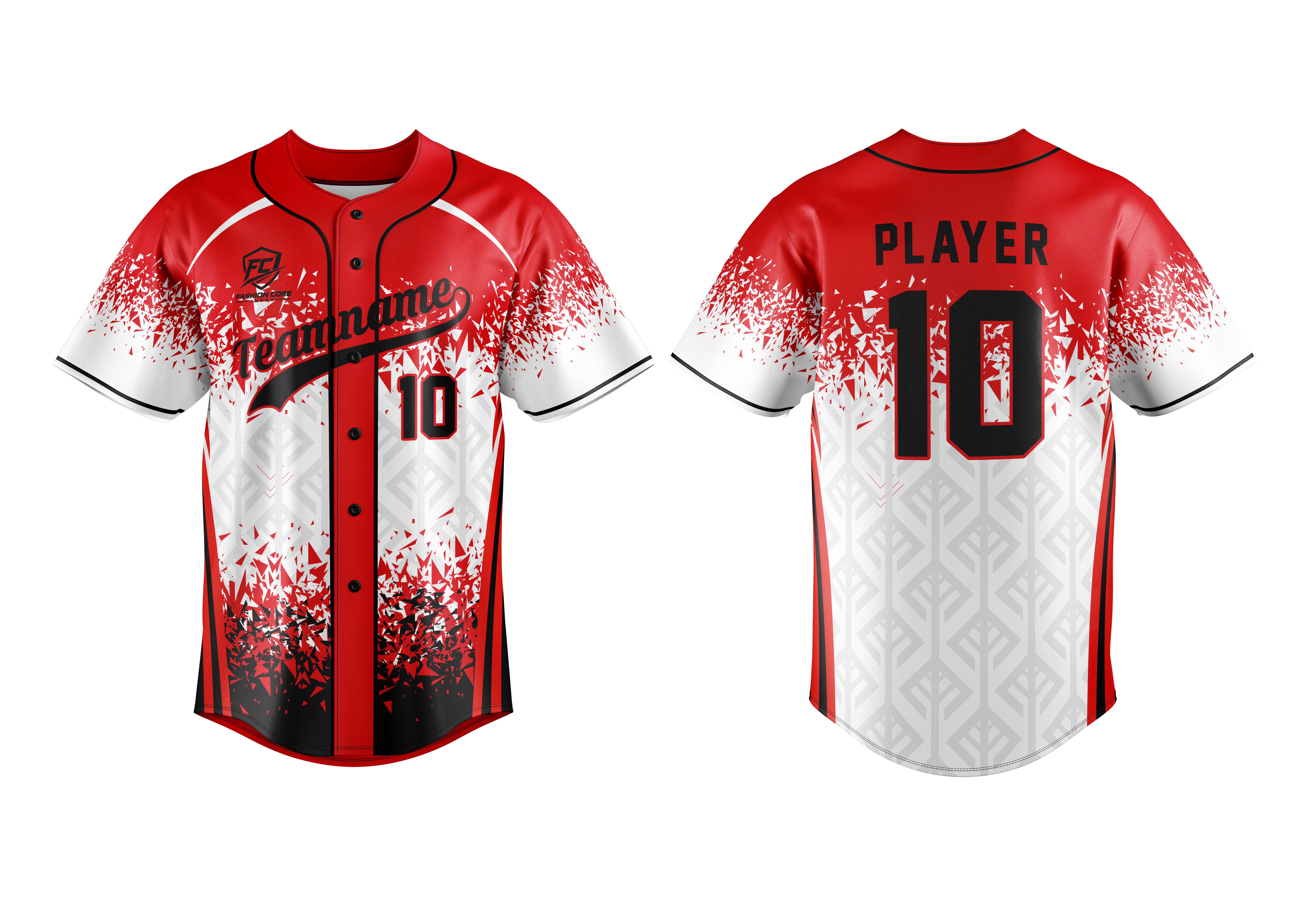 Baseball Uniforms (Design #4)